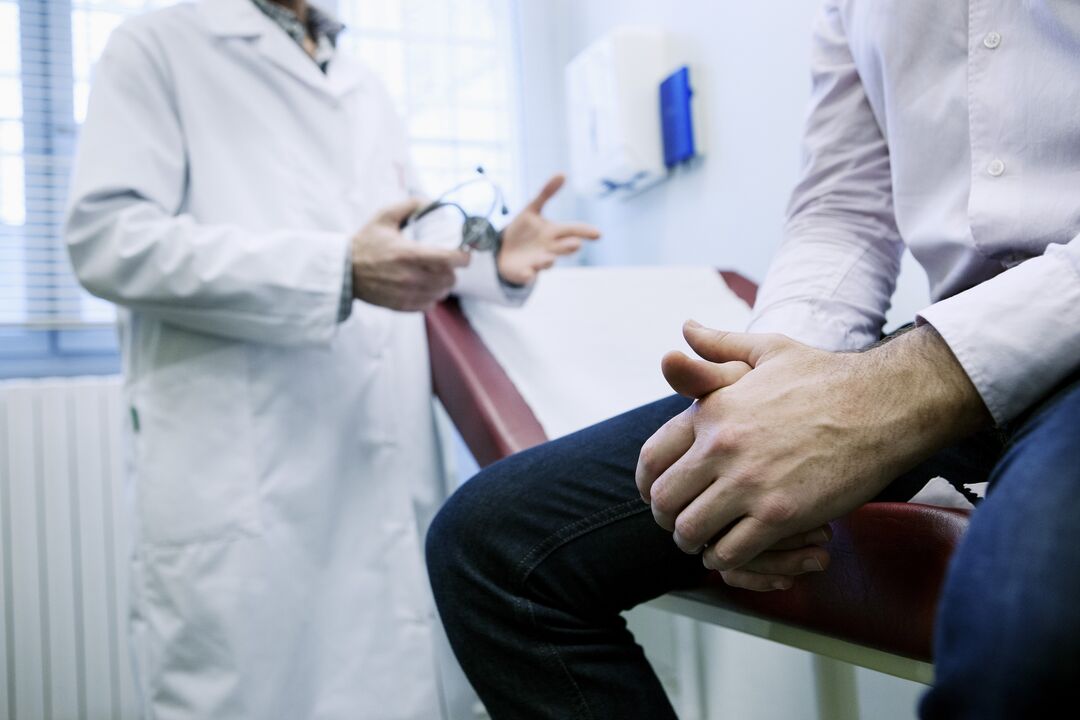 appointment ng doktor para sa pag-iwas sa prostatitis